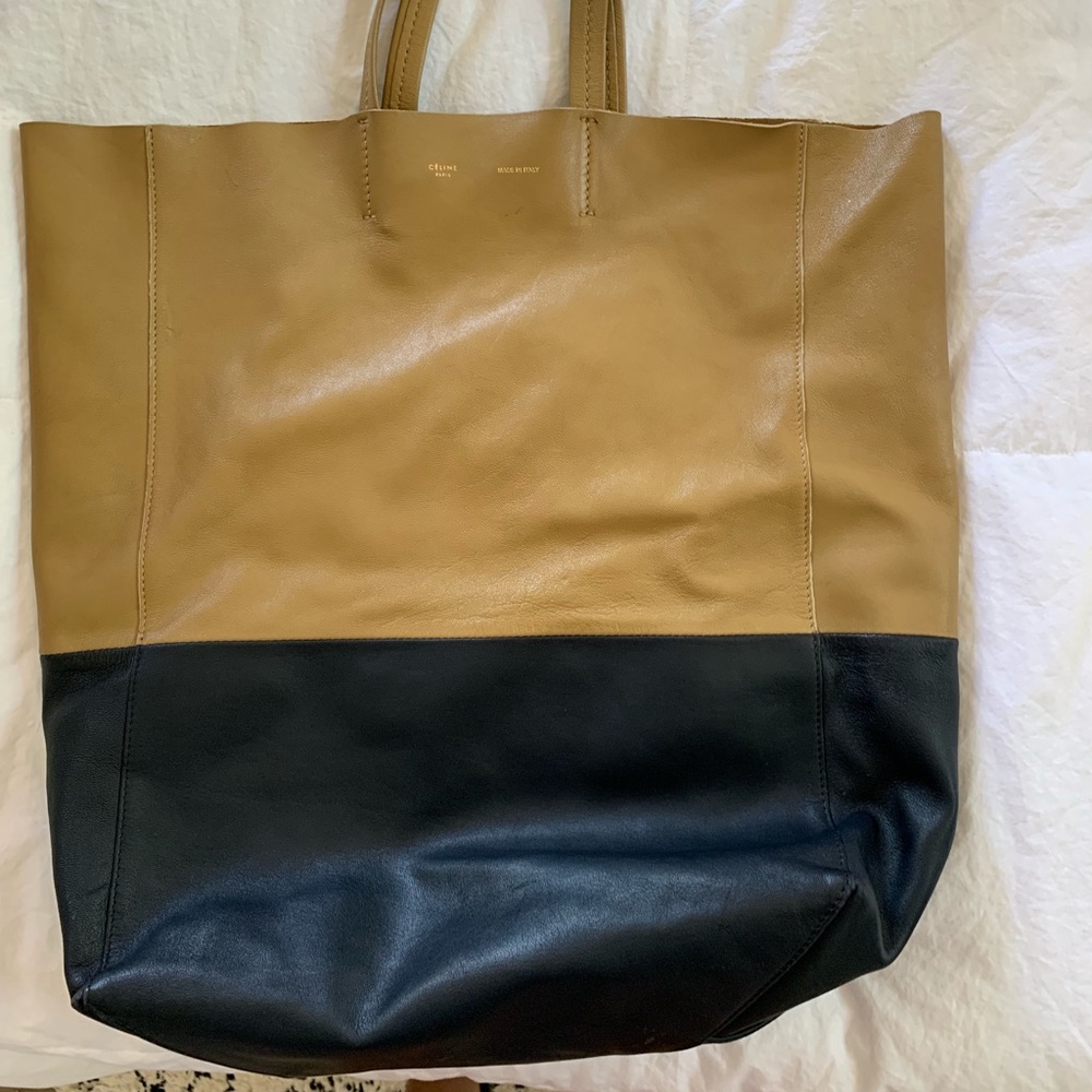 Celine leather tote
